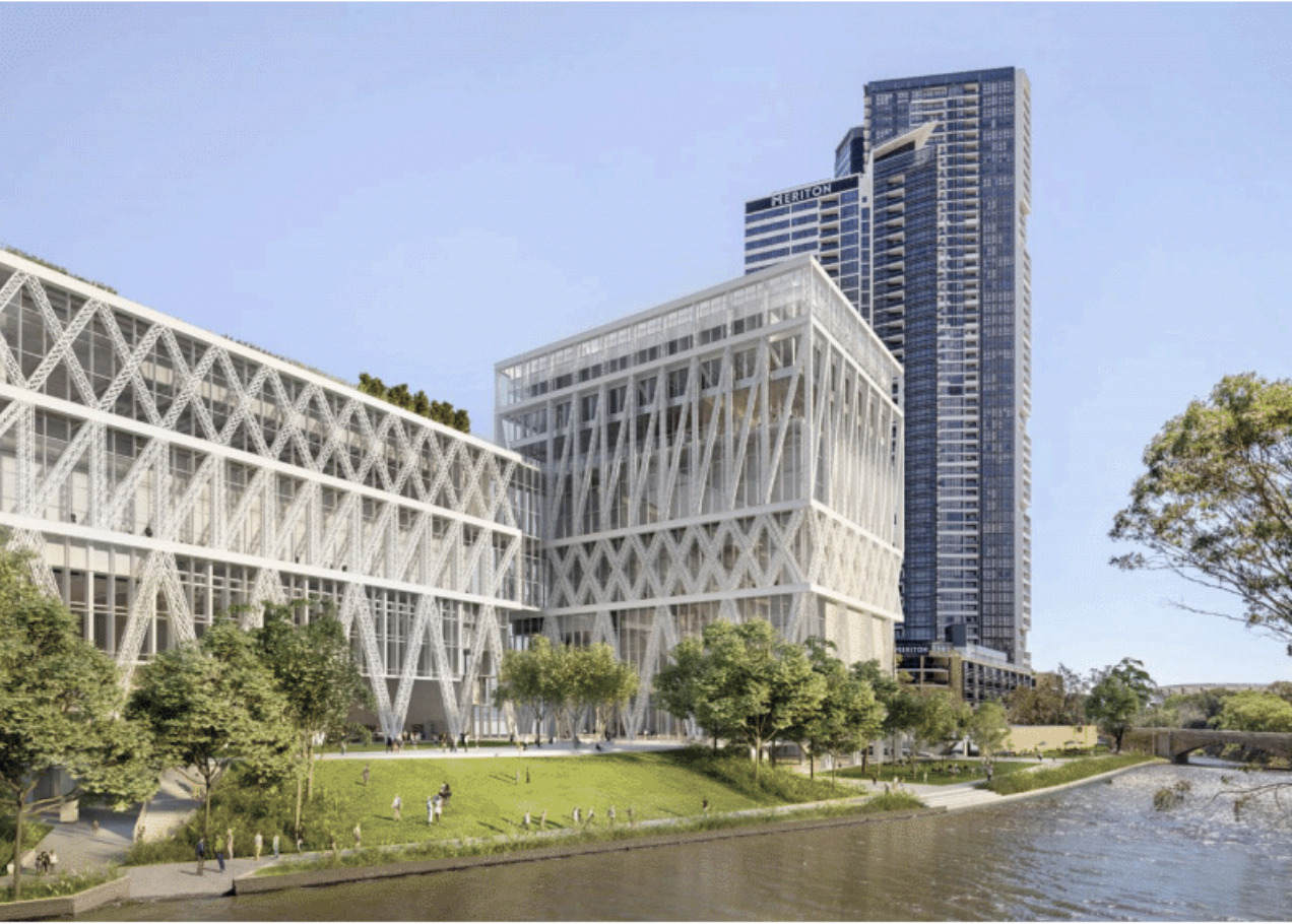 Artist's impression of Powerhouse Parramatta (East view)